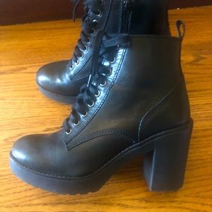 Steve Madden combat boots